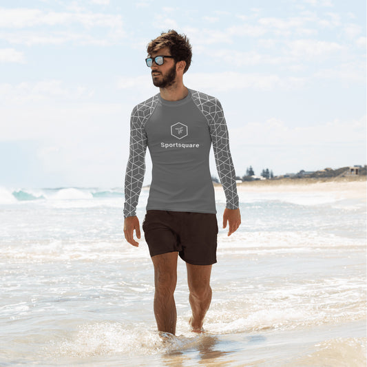 Herren-Rash-Guard "Sportsquare Ocean Deep"