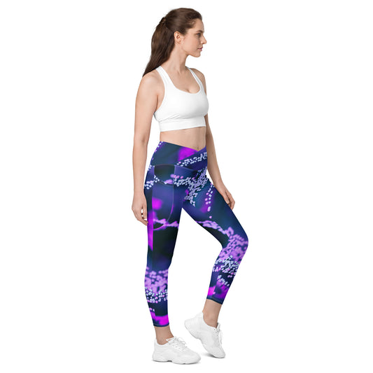 V-Bund-Leggings mit Taschen  "Vira Bahadrasana"