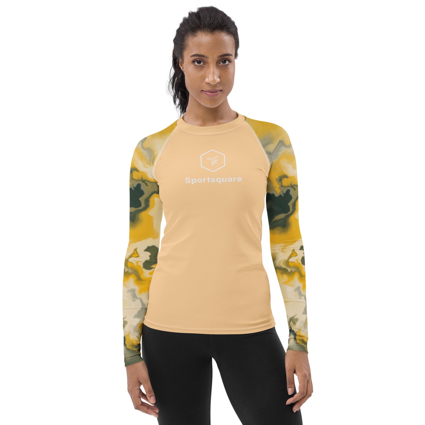 Damen-Rash-Guard "Golden Summer"