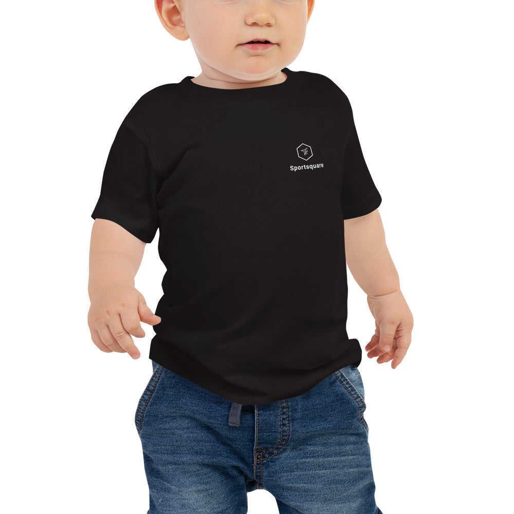 Kurzärmeliges Baby-Jersey-T-Shirt "I love my mom"