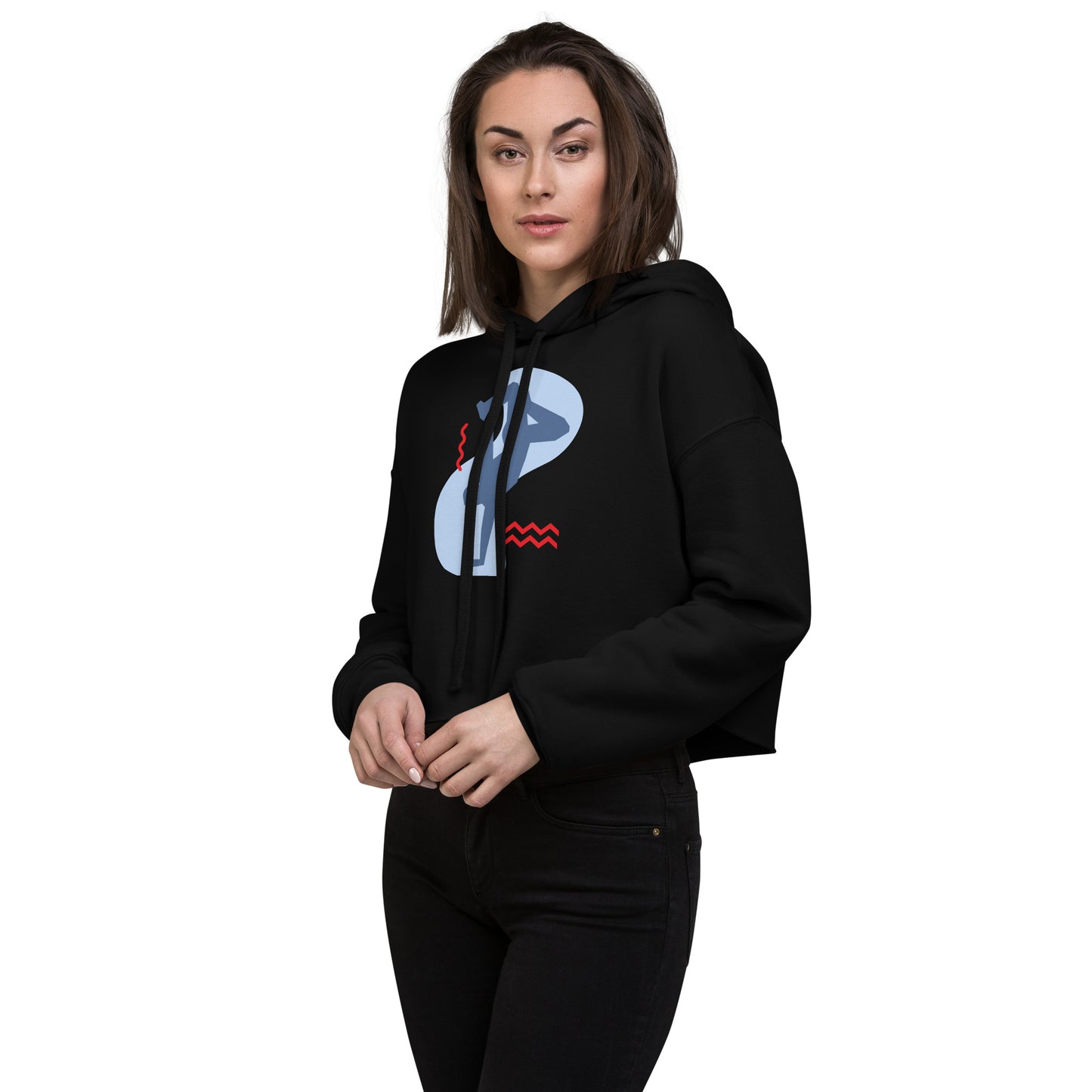 Crop-Hoodie "Sportsquare Dance"