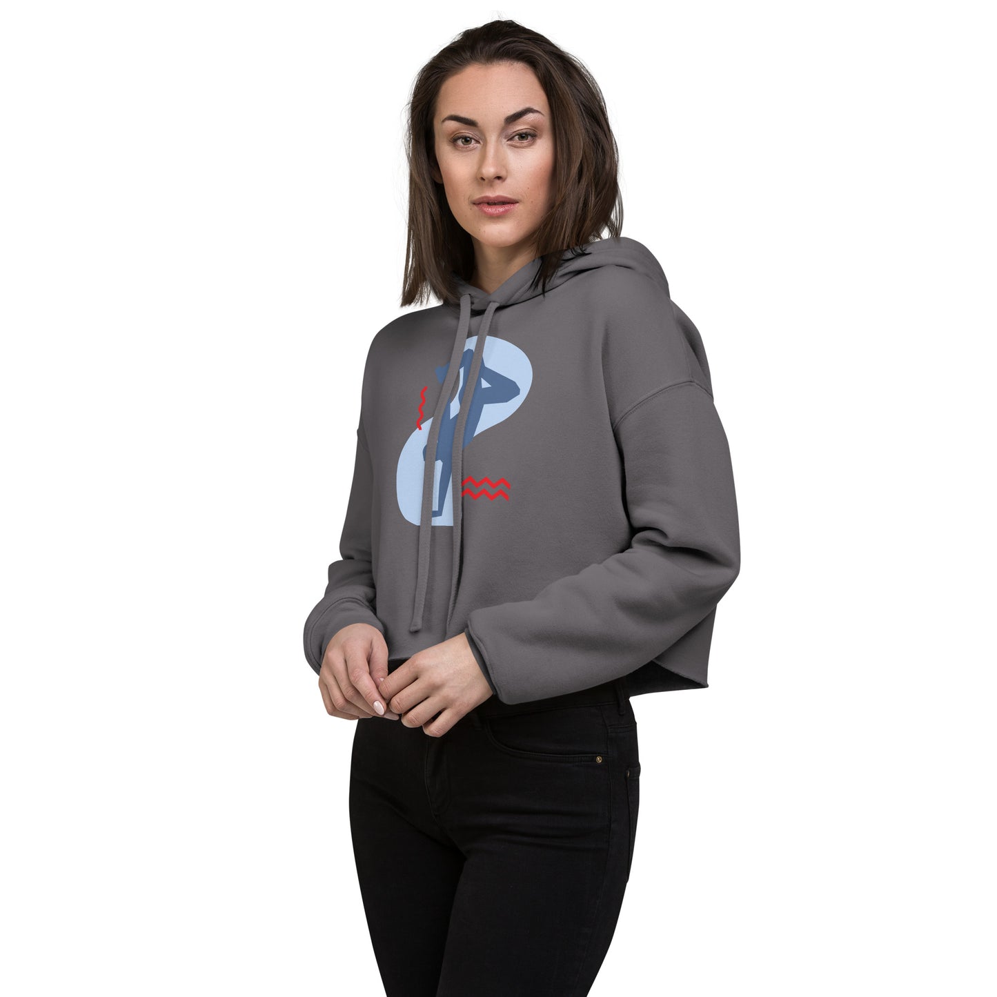 Crop-Hoodie "Sportsquare Dance"